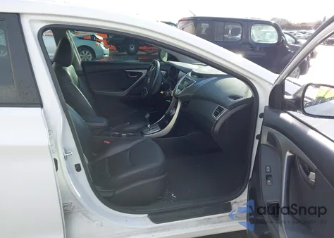 2012 Hyundai Elantra Limited z USA, uszkodzony, nr VIN 5NPDH4AE5CH150821